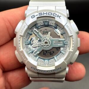 Casio G-SHOCK GMA-S110ST-2A Women’s Silky Ice Blue Analog-Digital Watch NIBWT